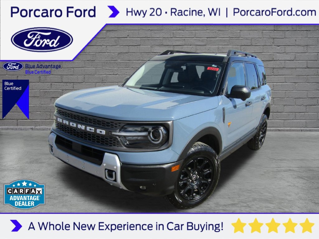 Certified 2025 Ford Bronco Sport Badlands w/ Badlands Tech Package