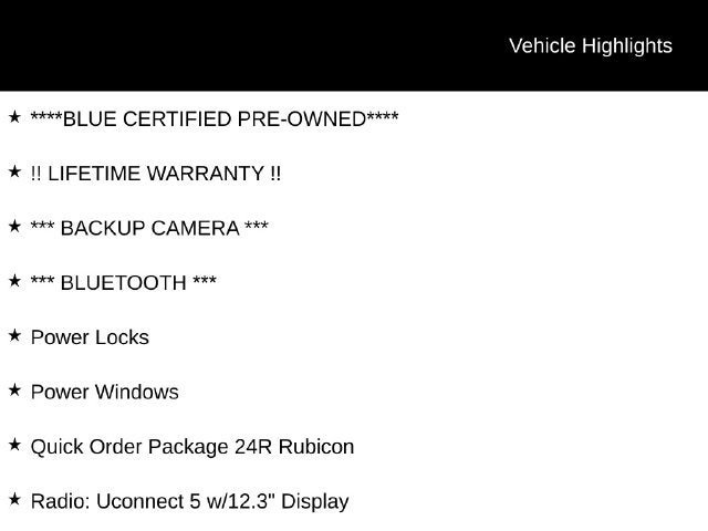 Used 2024 Jeep Wrangler Unlimited Rubicon AWD/4WD image 50