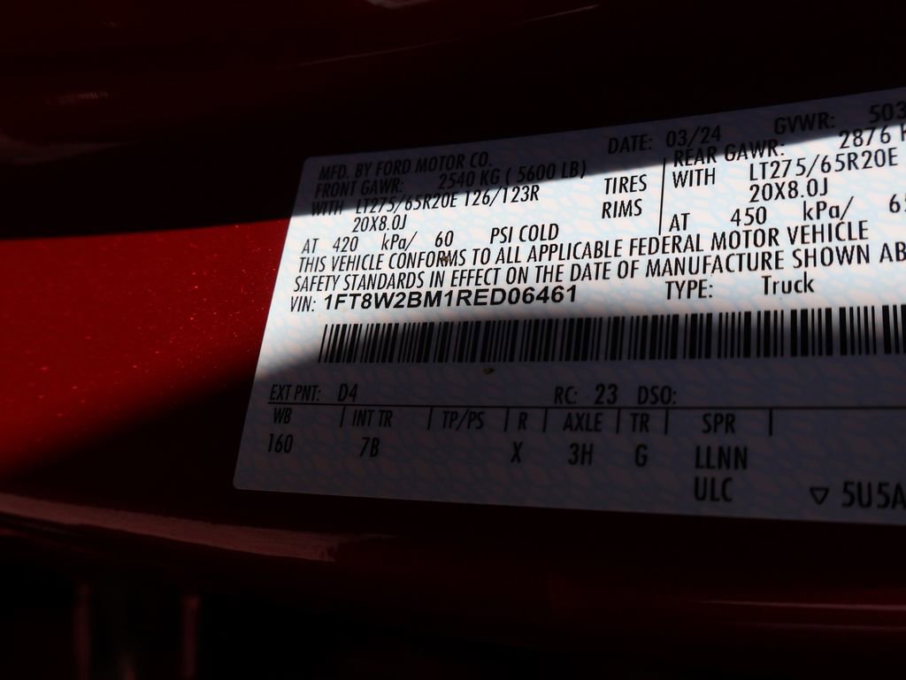 Certified 2024 Ford F250 Platinum AWD/4WD image 42