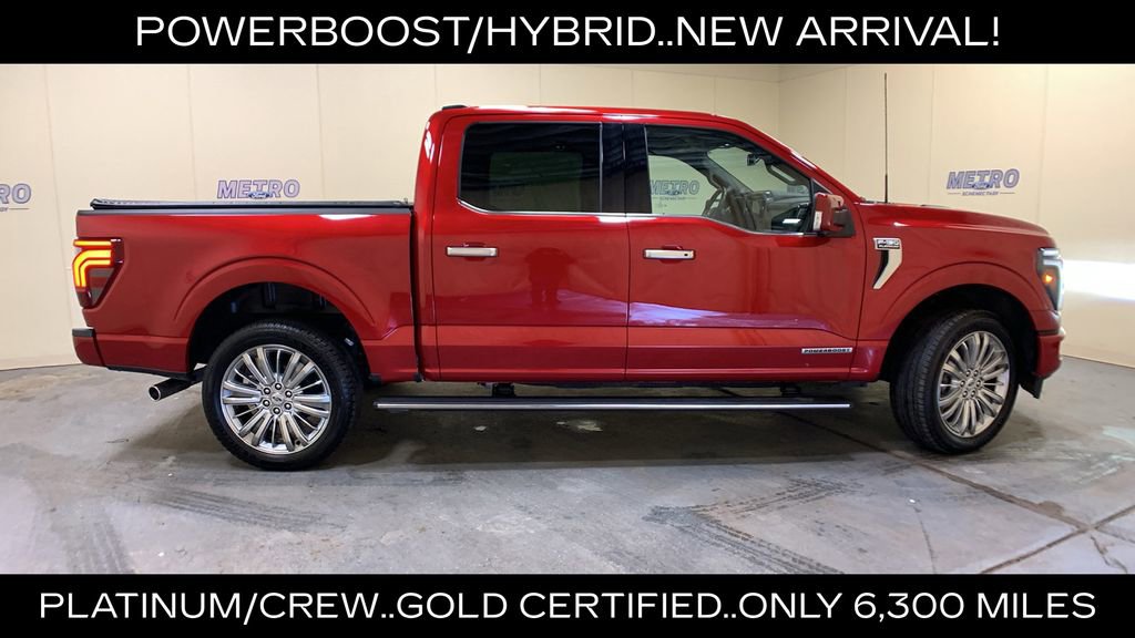 Certified 2024 Ford F150 Platinum w/ Equipment Group 703A Plus AWD/4WD image 2