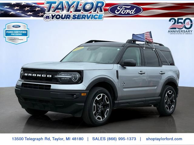 Certified 2023 Ford Bronco Sport Outer Banks AWD/4WD image 1