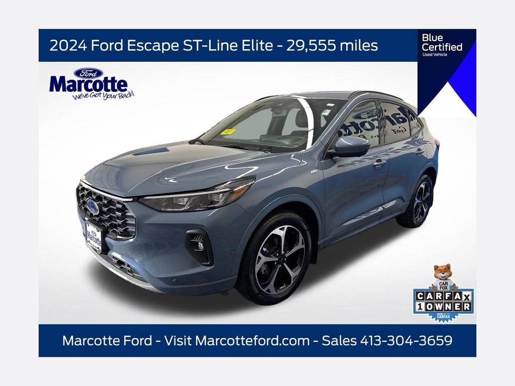 Certified 2024 Ford Escape ST-Line Elite w/ Premium Technology Package AWD/4WD image 1