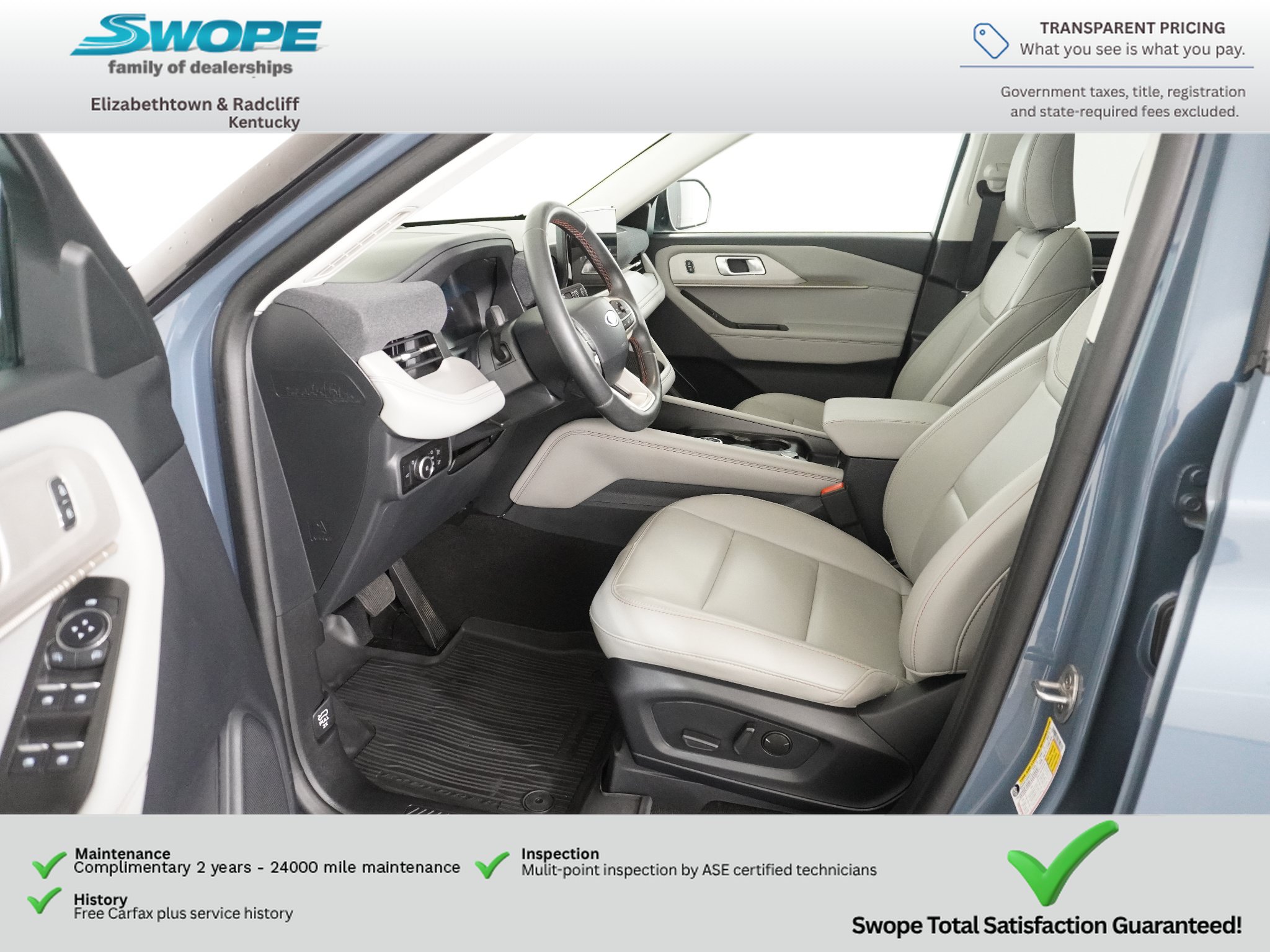 Certified 2025 Ford Explorer Active w/ Active Comfort Package AWD/4WD image 14