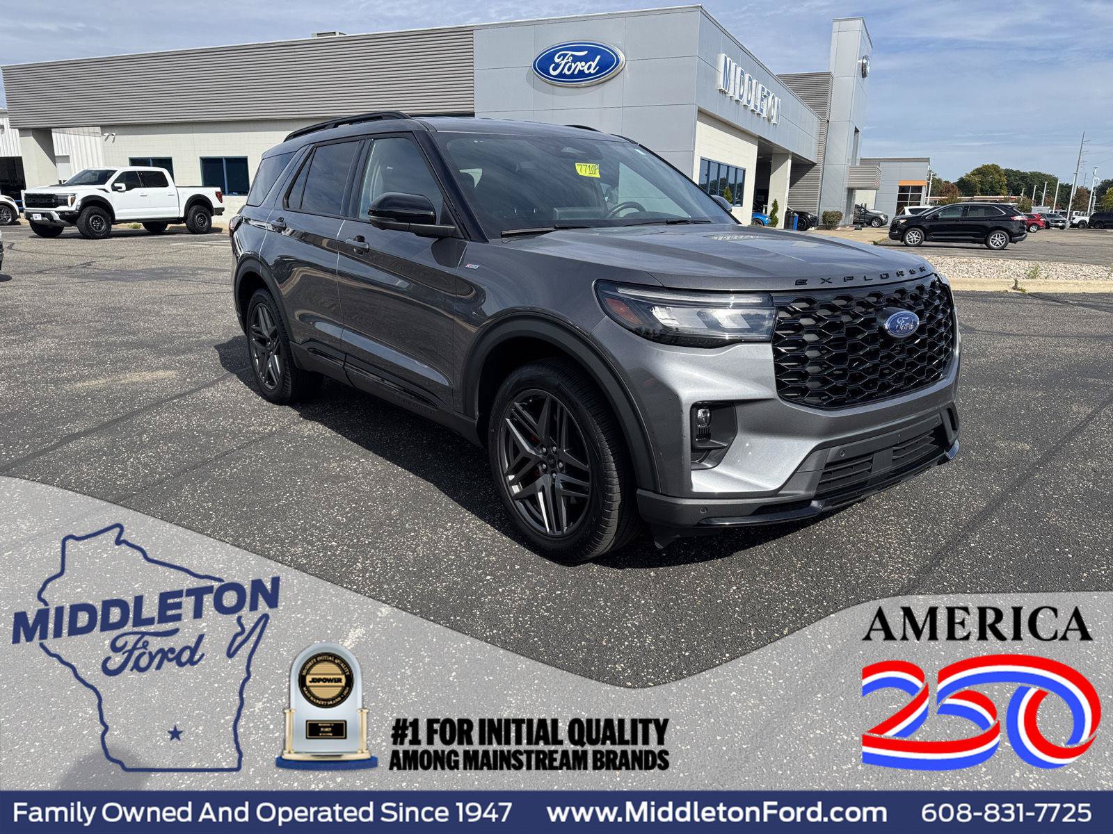 Certified 2025 Ford Explorer ST-Line w/ ST-Line Street Pack AWD/4WD image 1