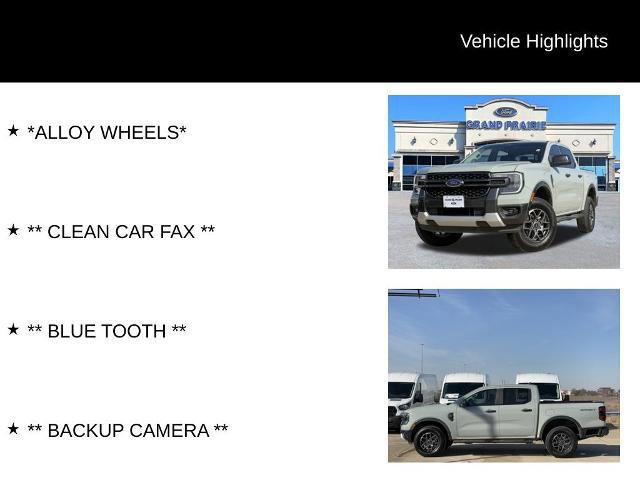 Certified 2024 Ford Ranger XLT w/ Equipment Group 301A High image 9
