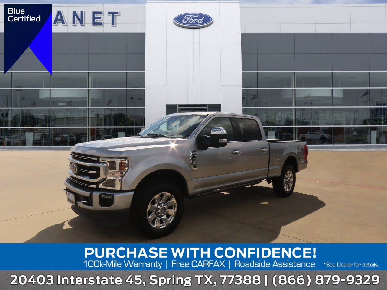 Certified 2021 Ford F250 Platinum