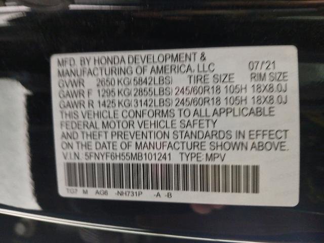 Used 2021 Honda Pilot EX-L image 21