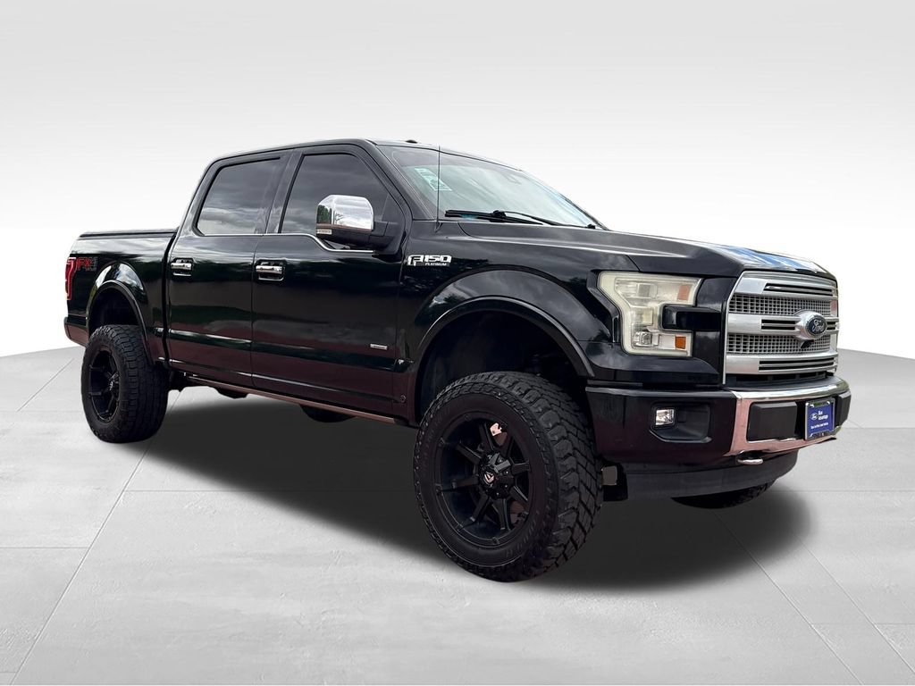 Certified 2017 Ford F150 Platinum w/ Equipment Group 701A Luxury AWD/4WD image 1