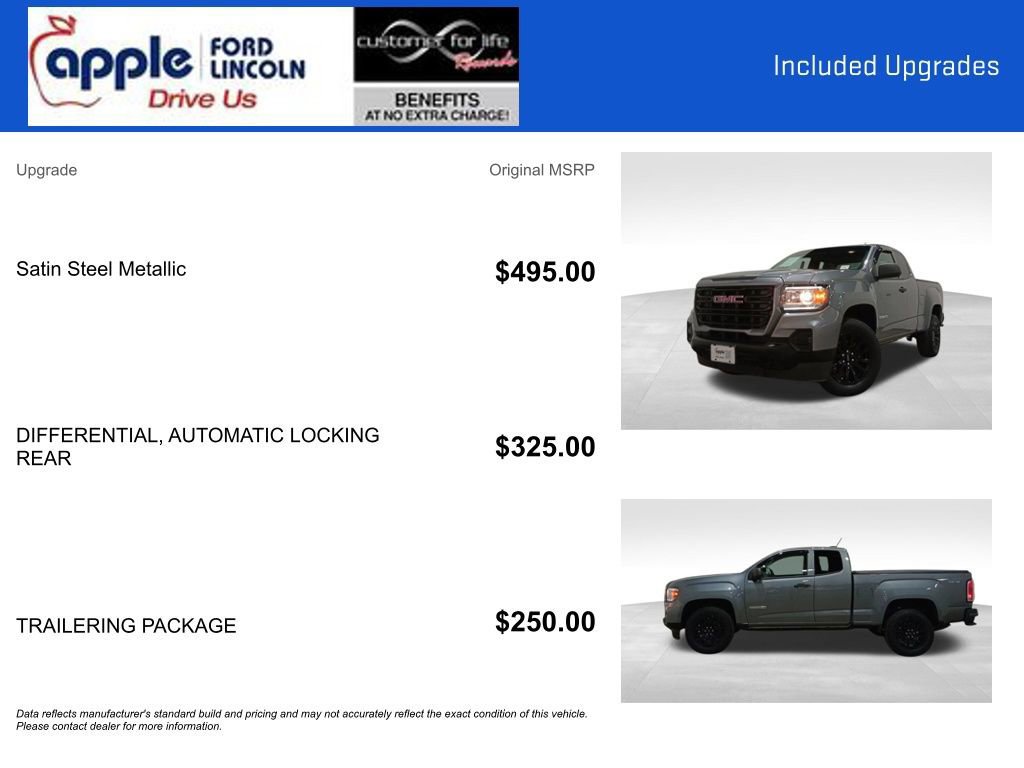 Used 2022 GMC Canyon Elevation Standard w/ Trailering Package image 10