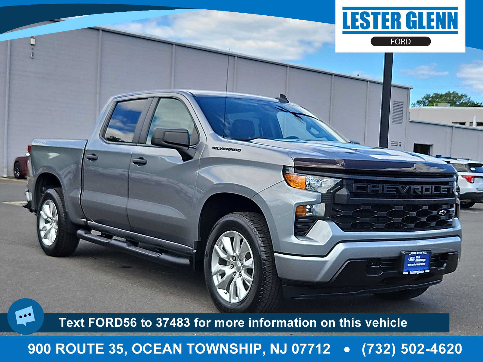 Used 2023 Chevrolet Silverado 1500 Custom w/ LPO, Dark Essentials Package AWD/4WD image 1