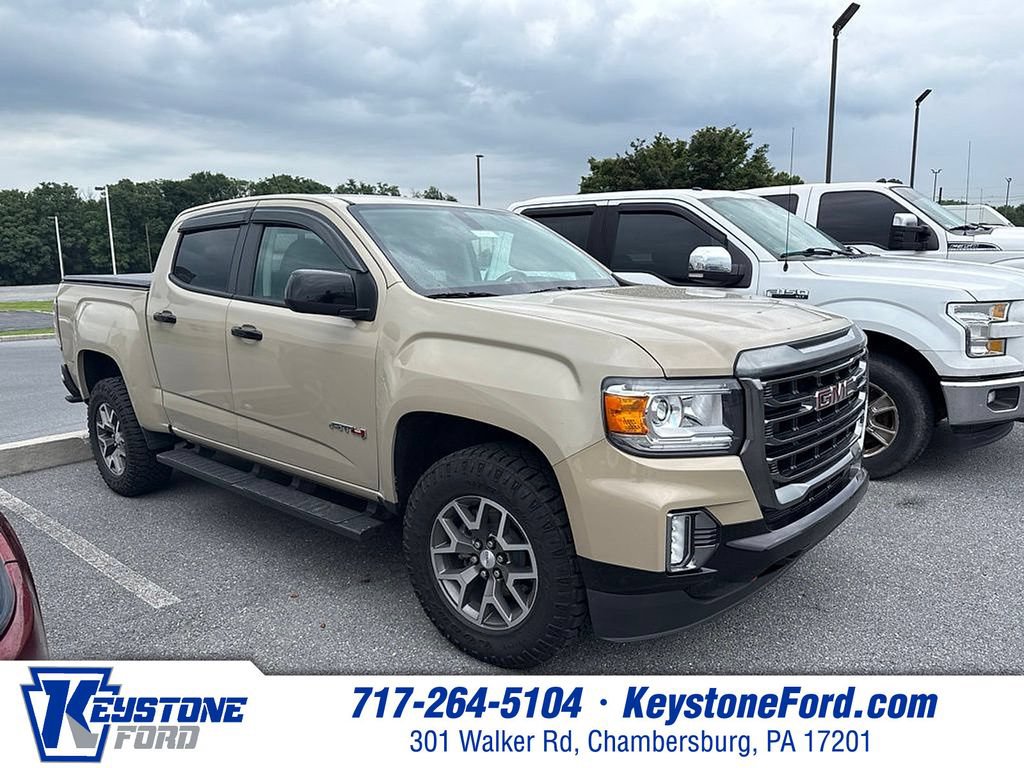 Used 2021 GMC Canyon AT4 w/ Trailering Package AWD/4WD image 1
