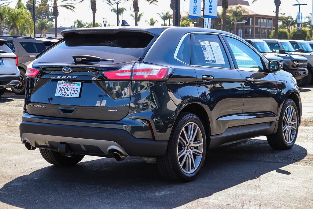 Certified 2023 Ford Edge Titanium w/ Class II Trailer Tow Package AWD/4WD image 7