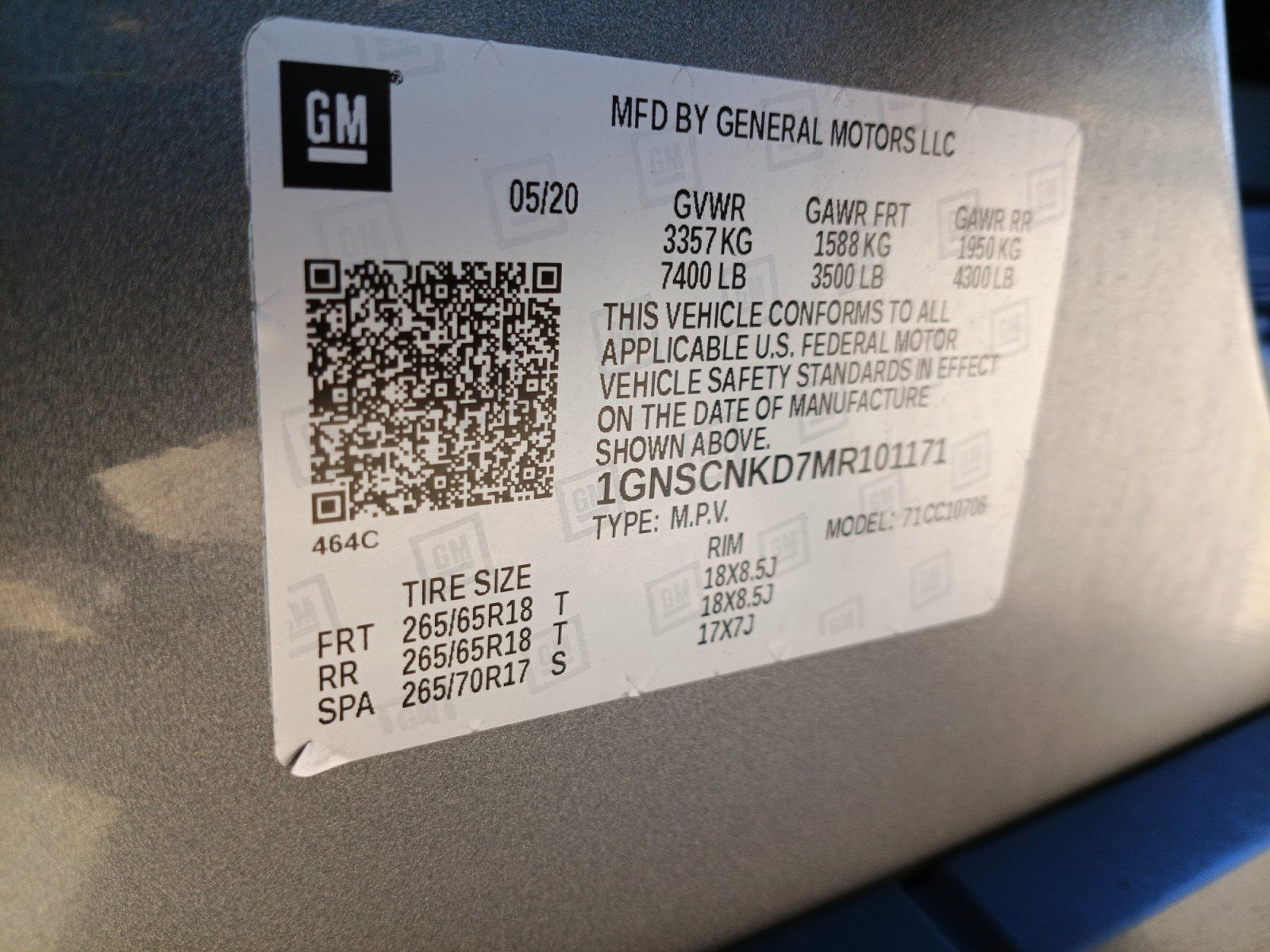 Used 2021 Chevrolet Tahoe LT RWD image 24
