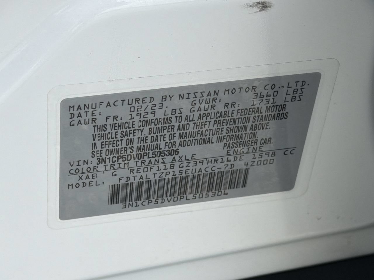 Used 2023 Nissan Kicks SR w/ SR Premium Package FWD image 30