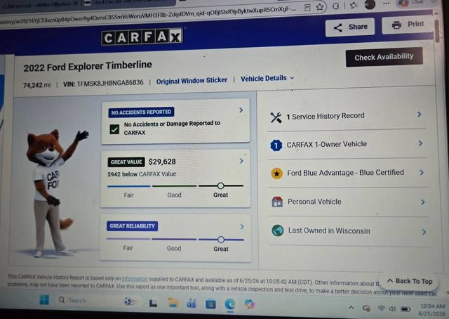 Certified 2022 Ford Explorer Timberline AWD/4WD image 49