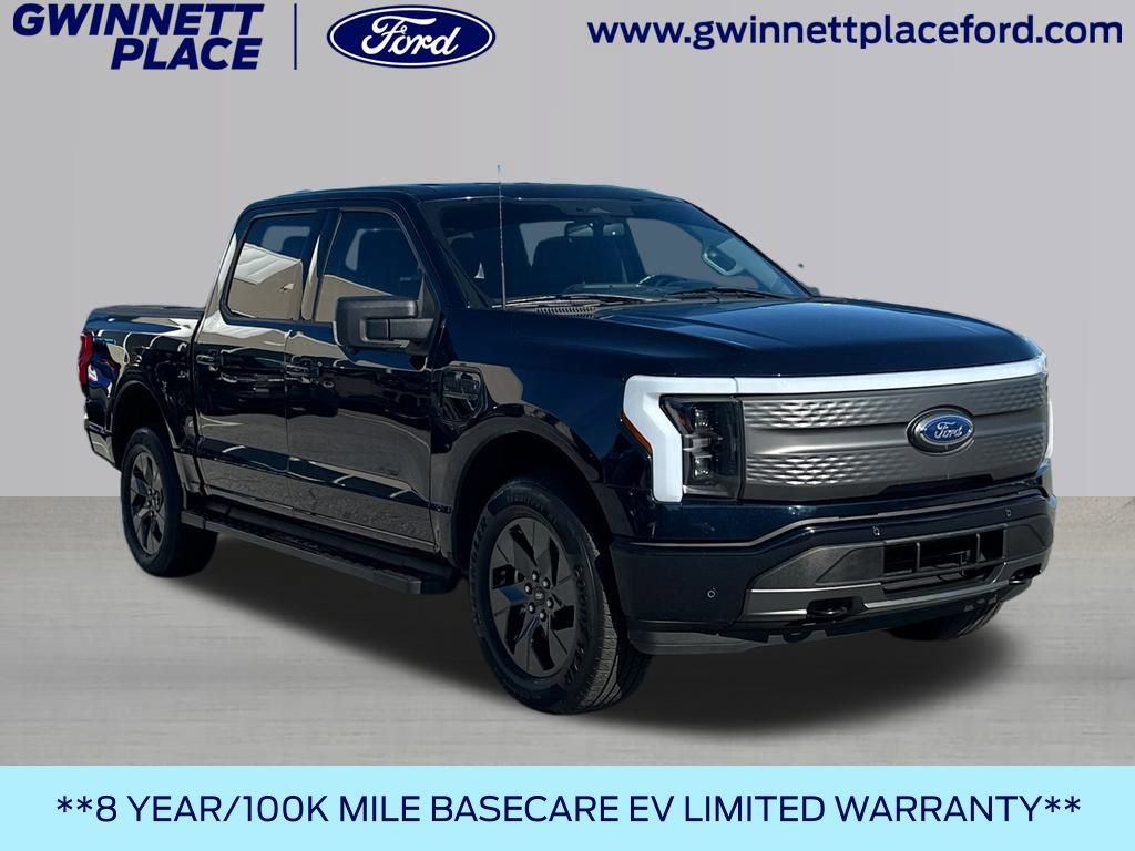 Certified 2023 Ford F150 Lightning XLT w/ Equipment Group 312A High image 1