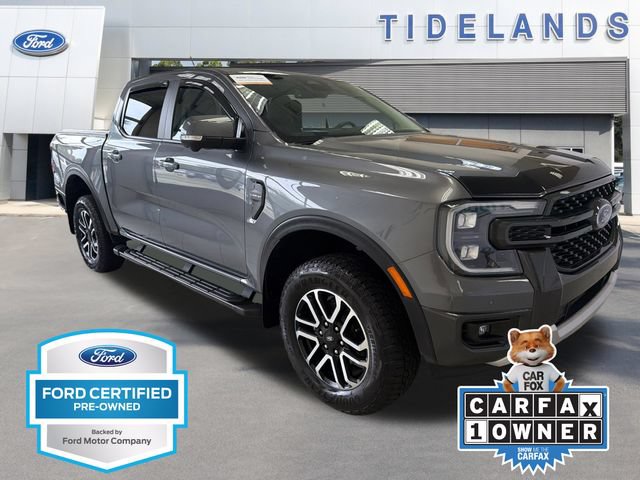 Certified 2025 Ford Ranger Lariat w/ Trailer Tow Package AWD/4WD 360° Tour