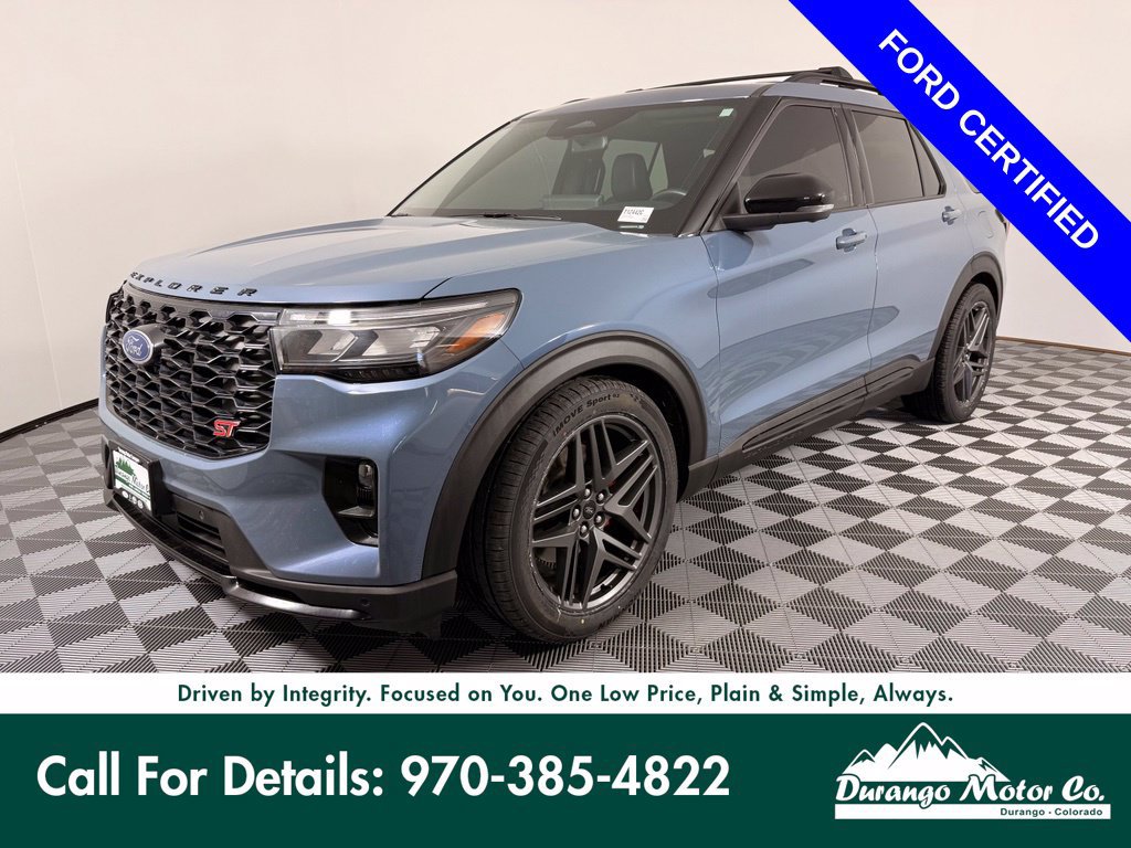 Certified 2025 Ford Explorer ST w/ Sun And Sound Package