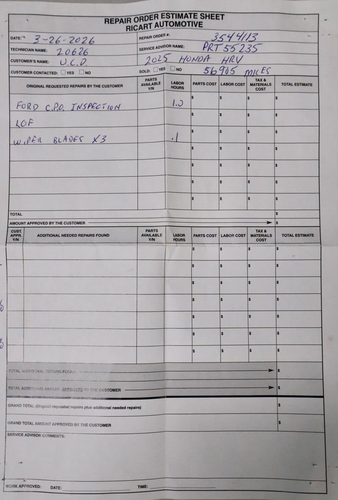 Used 2025 Honda HR-V Sport image 5