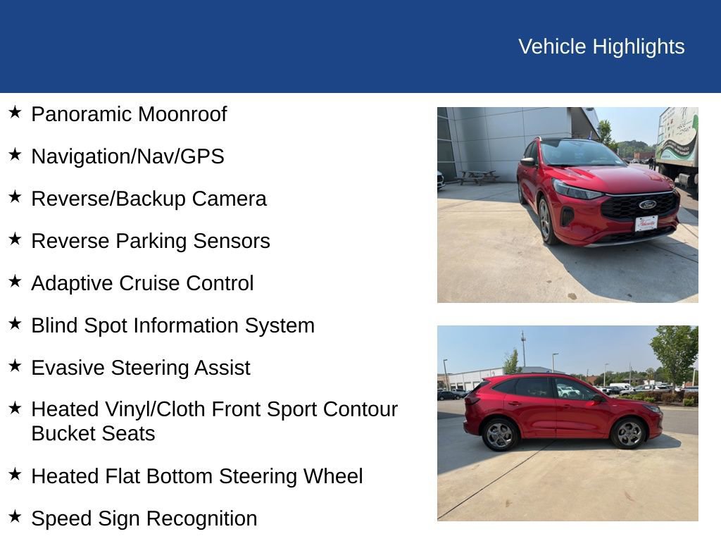 Certified 2023 Ford Escape ST-Line w/ Tech Pack #1 image 30