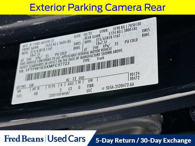 Certified 2021 Ford F150 Lariat w/ Equipment Group 502A High image 39