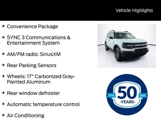 Certified 2023 Ford Bronco Sport Big Bend w/ Convenience Package AWD/4WD image 11