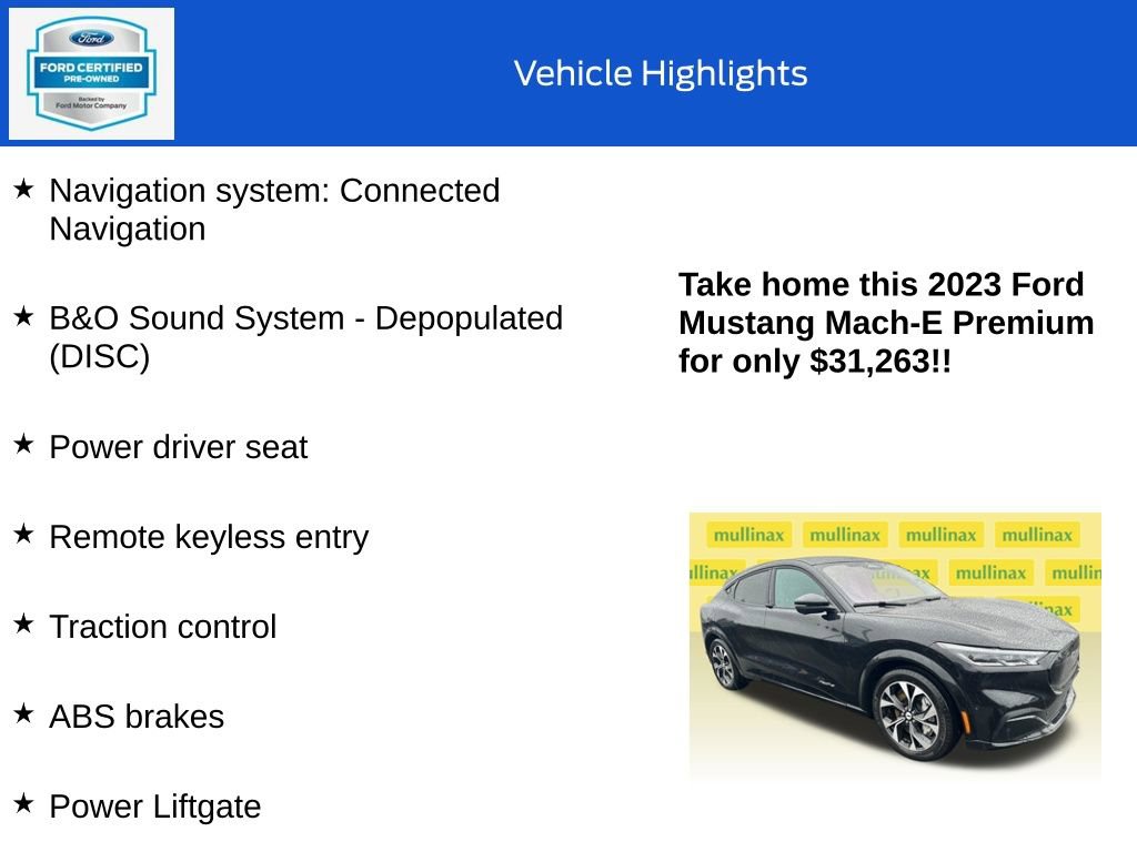 Certified 2023 Ford Mustang Mach-E Premium image 18