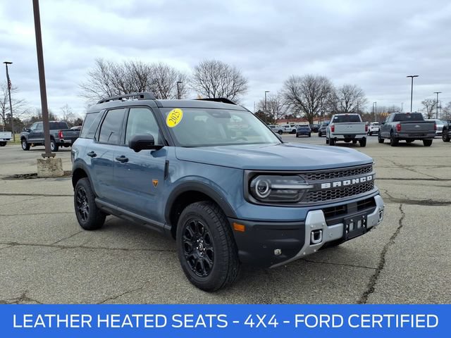Certified 2025 Ford Bronco Sport Badlands AWD/4WD video 3