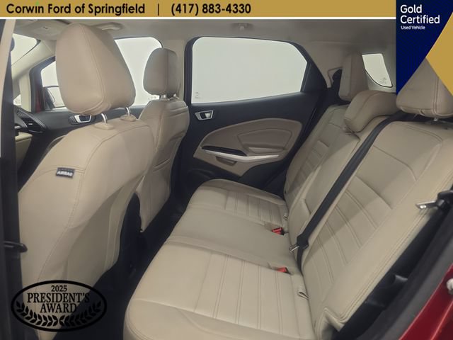 Certified 2021 Ford EcoSport Titanium w/ Interior Protection Package FWD image 17