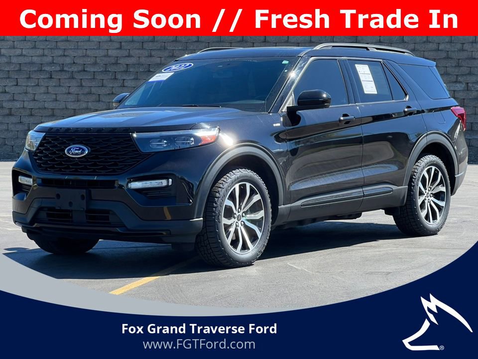 Certified 2022 Ford Explorer ST-Line w/ Class IV Trailer Tow Package AWD/4WD image 1