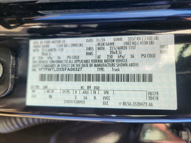 Certified 2025 Ford F150 Platinum AWD/4WD image 28