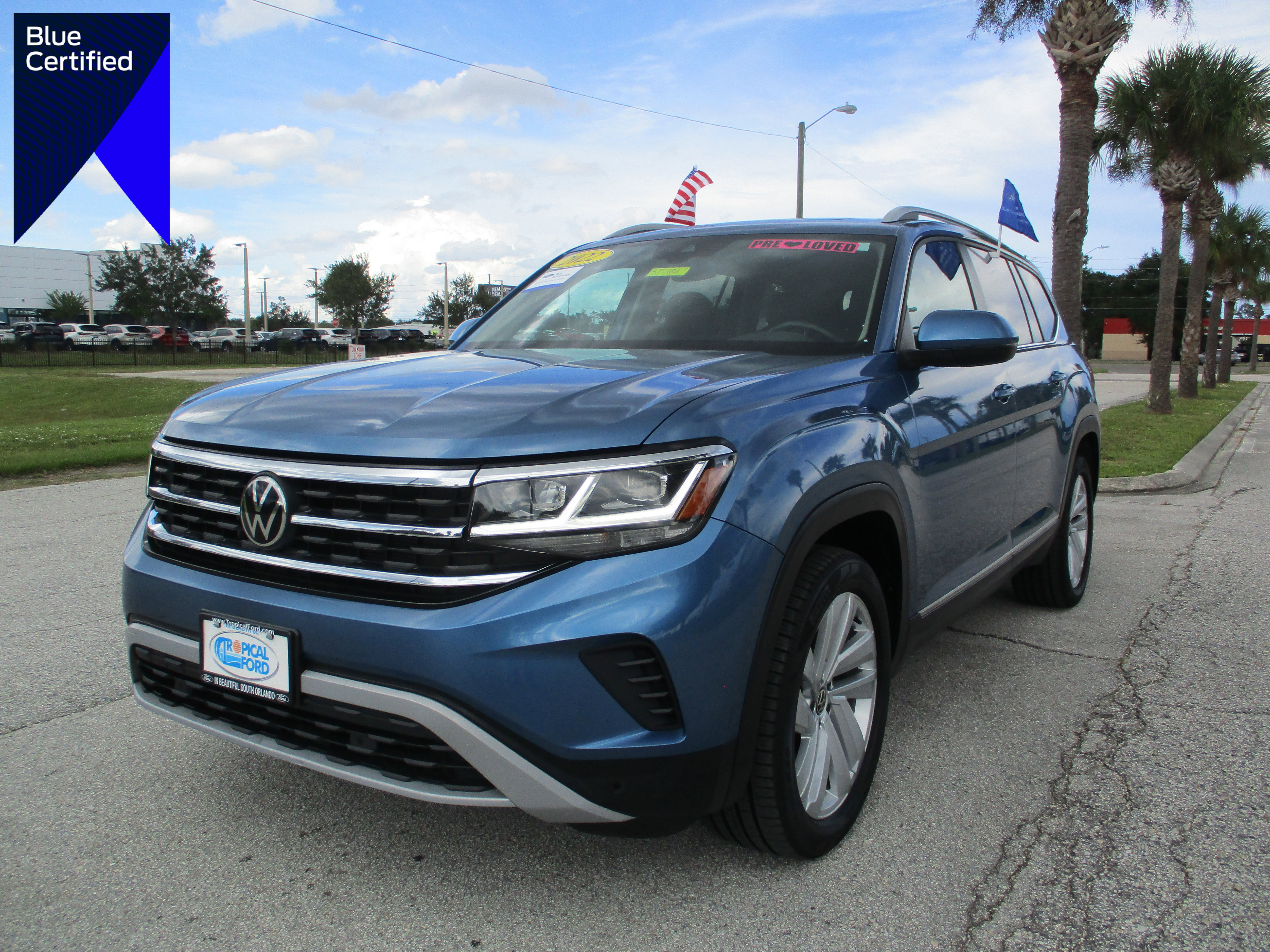 Used 2021 Volkswagen Atlas SEL image 1