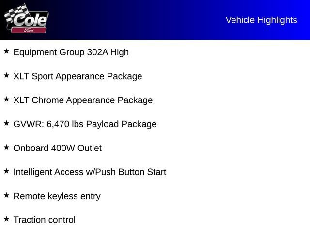 Certified 2023 Ford F150 XLT w/ Equipment Group 302A High image 11