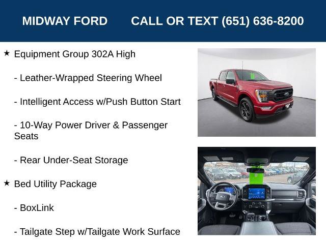 Certified 2022 Ford F150 XLT w/ Equipment Group 302A High AWD/4WD image 19
