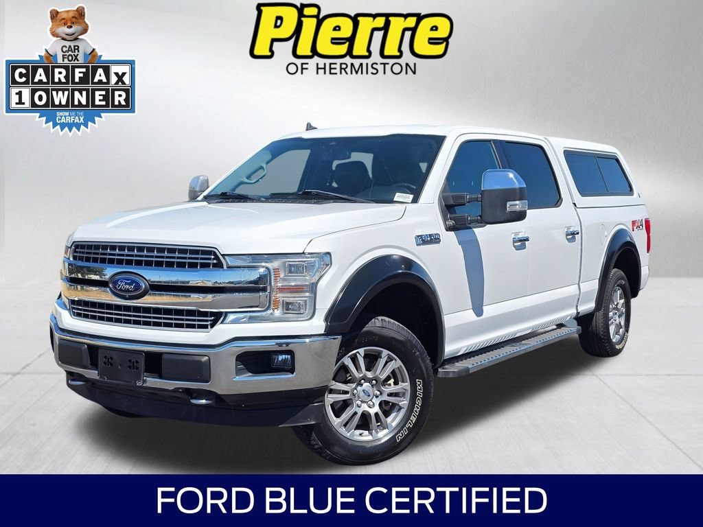 Certified 2019 Ford F150 Lariat w/ Equipment Group 502A Luxury AWD/4WD 360° Tour