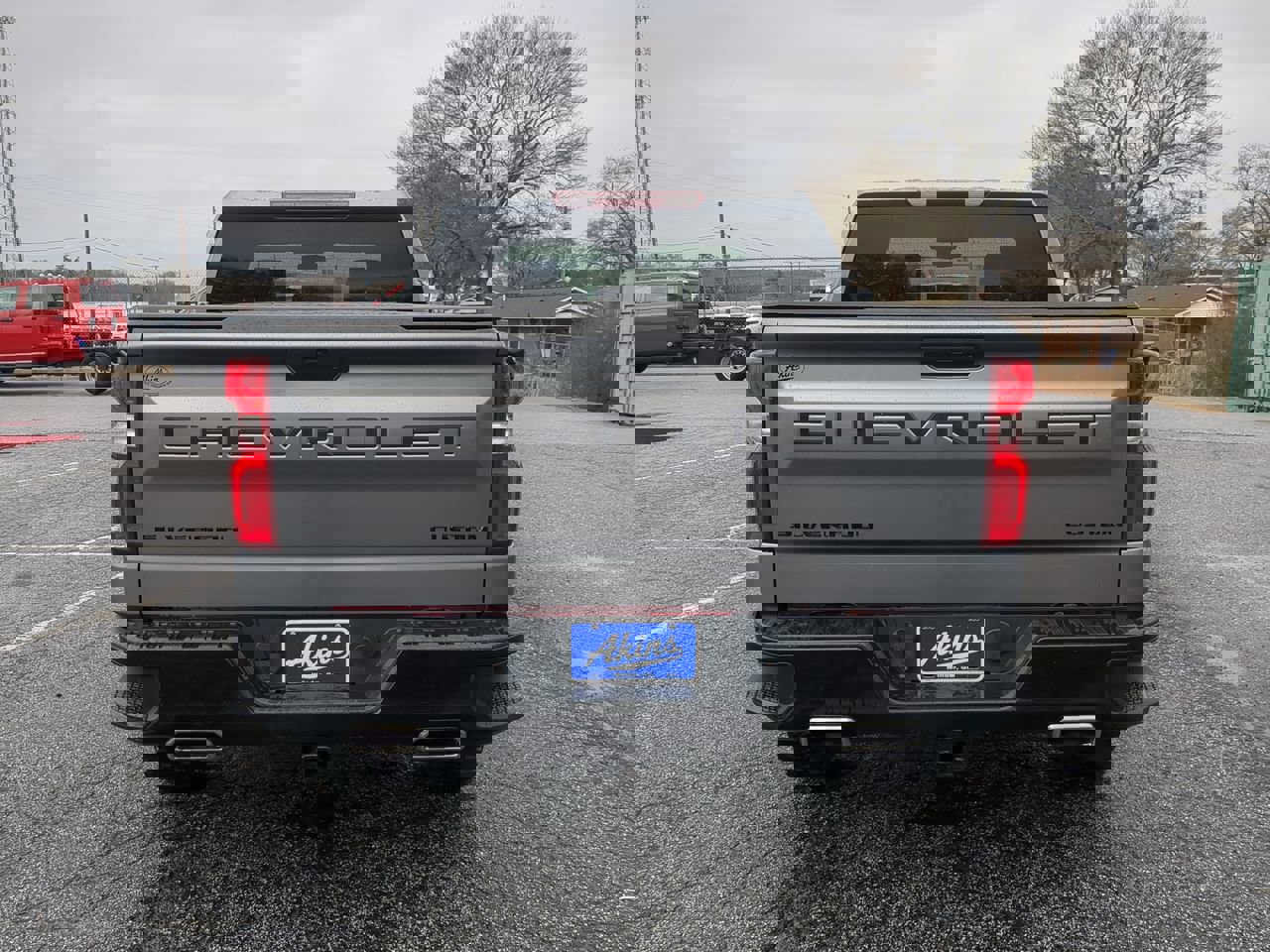 Used 2021 Chevrolet Silverado 1500 Custom Trail Boss w/ LPO, Dark Essentials Package image 3