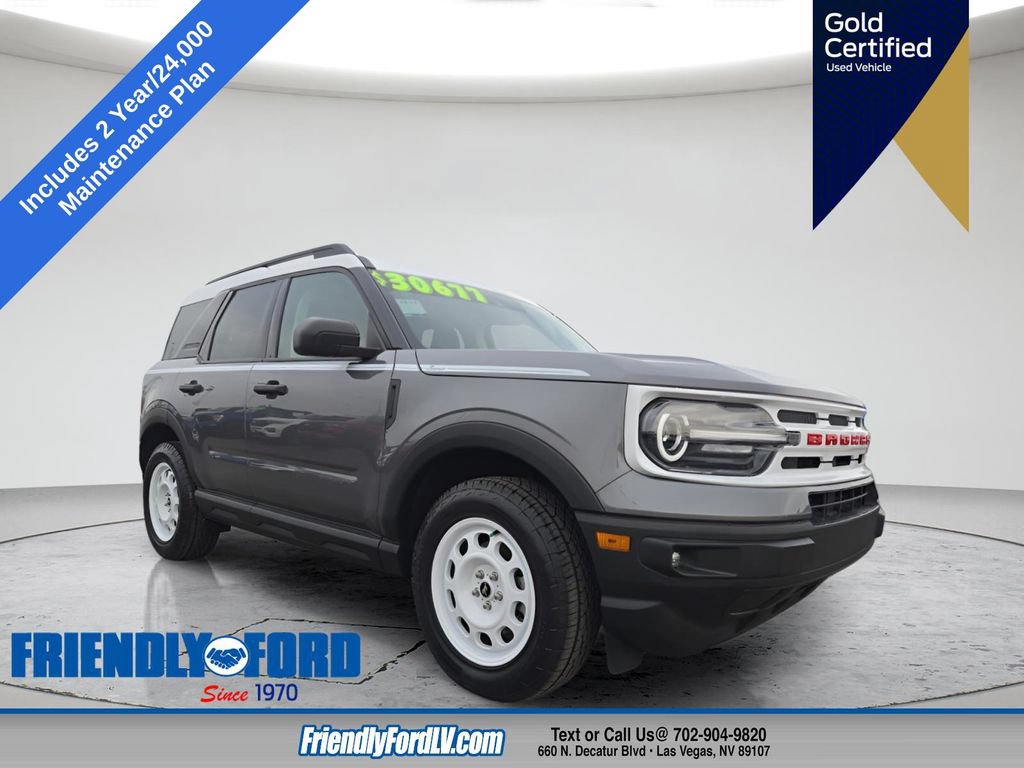 Certified 2023 Ford Bronco Sport Heritage