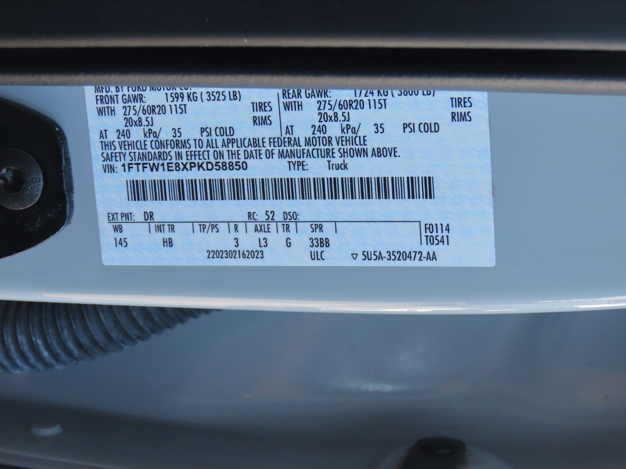 Certified 2023 Ford F150 Lariat w/ Trailer Tow Package AWD/4WD image 33