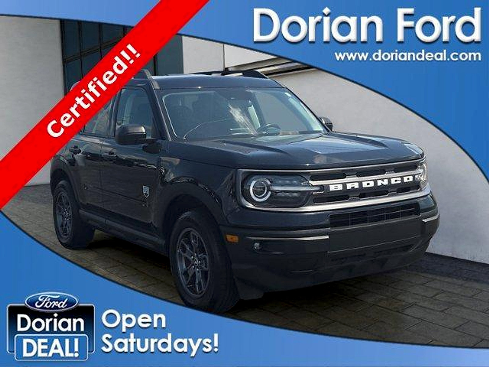 Certified 2023 Ford Bronco Sport Big Bend w/ Convenience Package AWD/4WD image 1