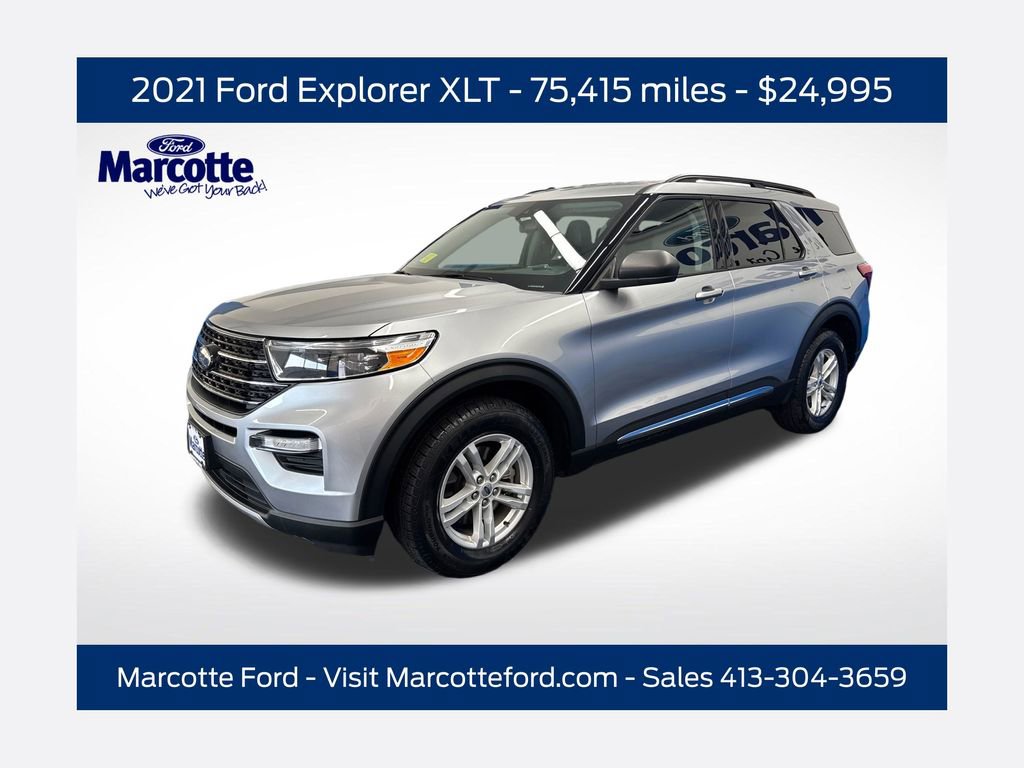 Certified 2021 Ford Explorer XLT w/ Equipment Group 202A