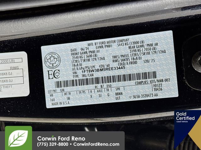 Certified 2024 Ford F350 Lariat w/ Tremor Off-Road Package image 37