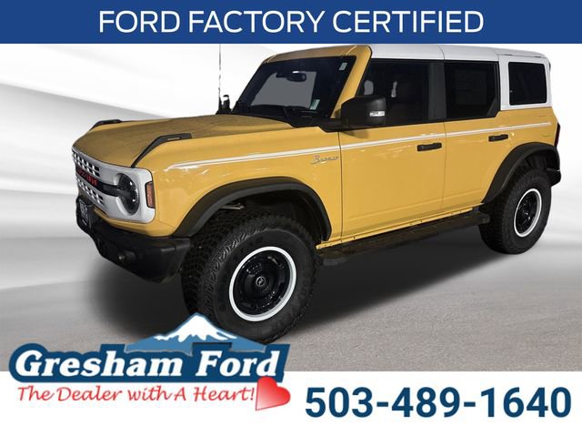 Certified 2023 Ford Bronco Heritage Edition