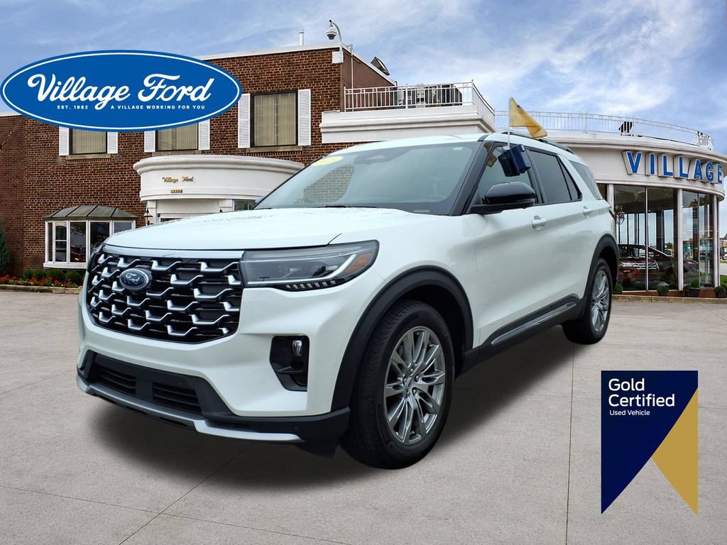 Certified 2025 Ford Explorer Platinum