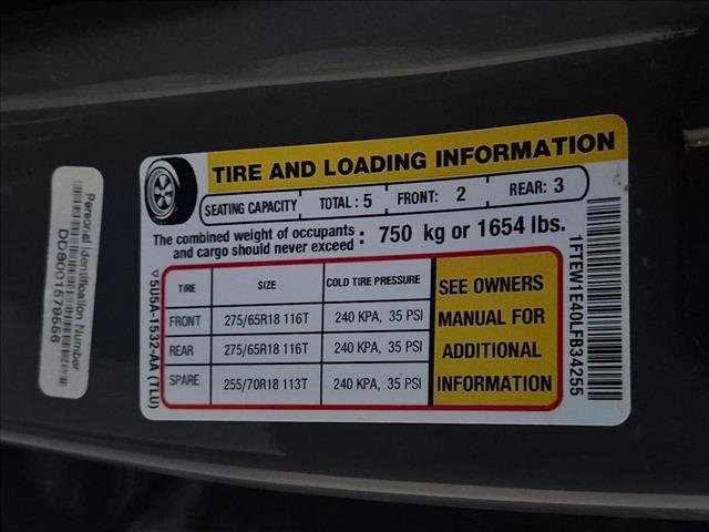 Certified 2020 Ford F150 Lariat AWD/4WD image 15