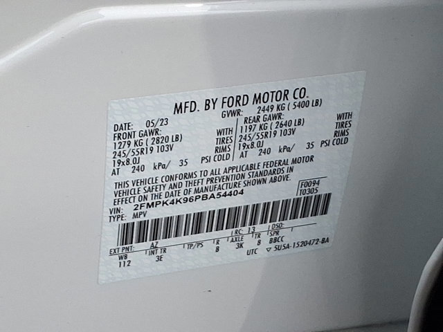 Certified 2023 Ford Edge Titanium image 30