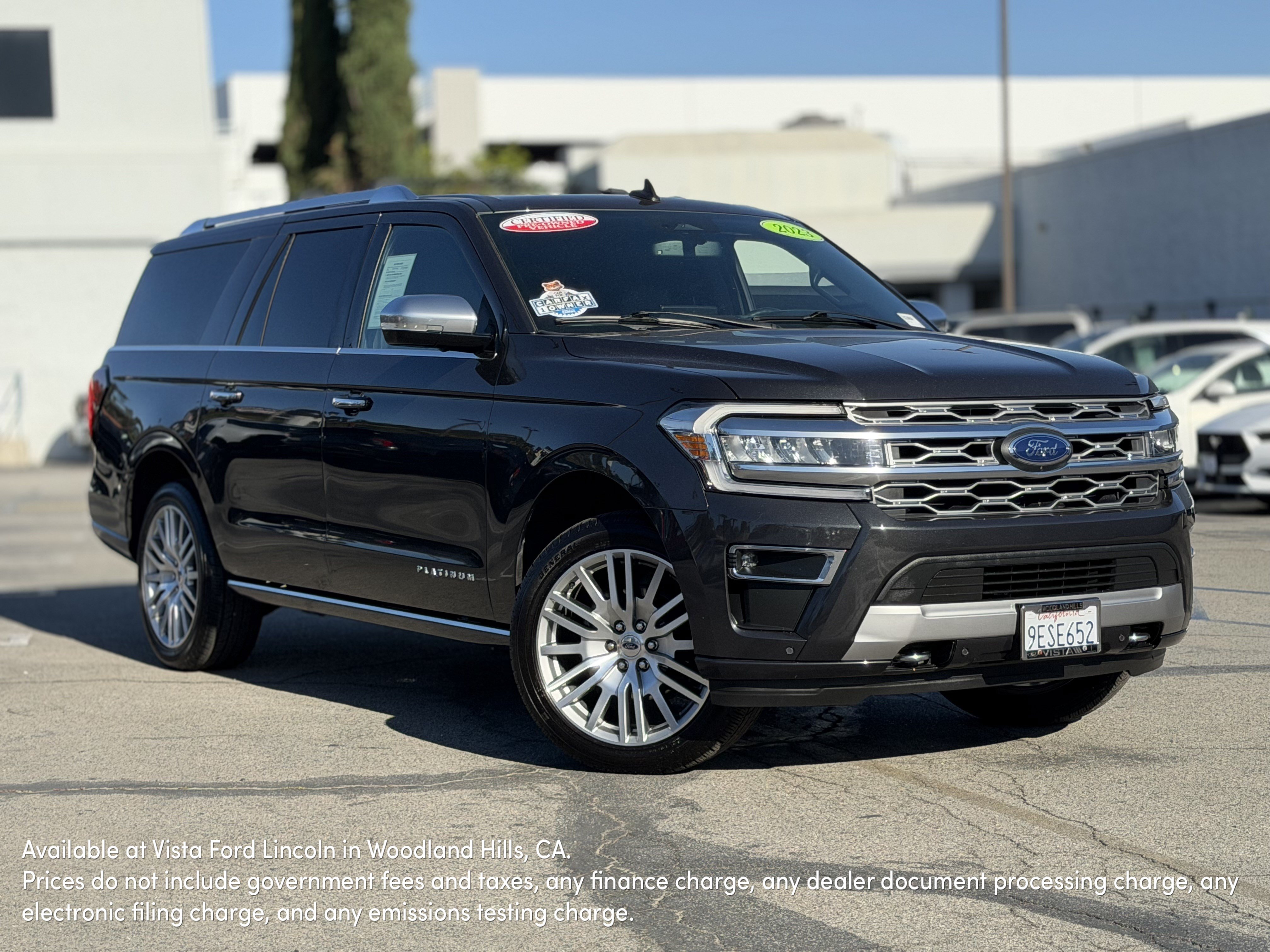 Certified 2023 Ford Expedition Max Platinum AWD/4WD image 1