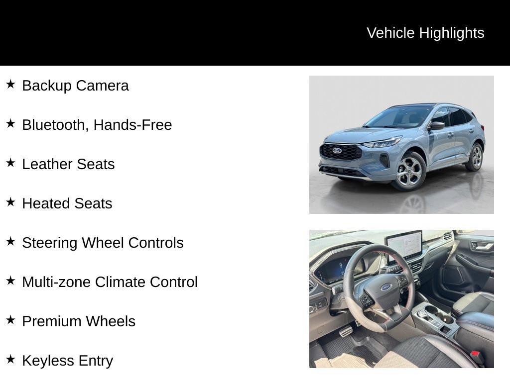 Certified 2024 Ford Escape ST-Line w/ Tech Pack #1 AWD/4WD image 17
