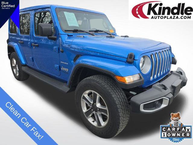 Used 2022 Jeep Wrangler Unlimited Sahara w/ Cold Weather Group AWD/4WD image 1