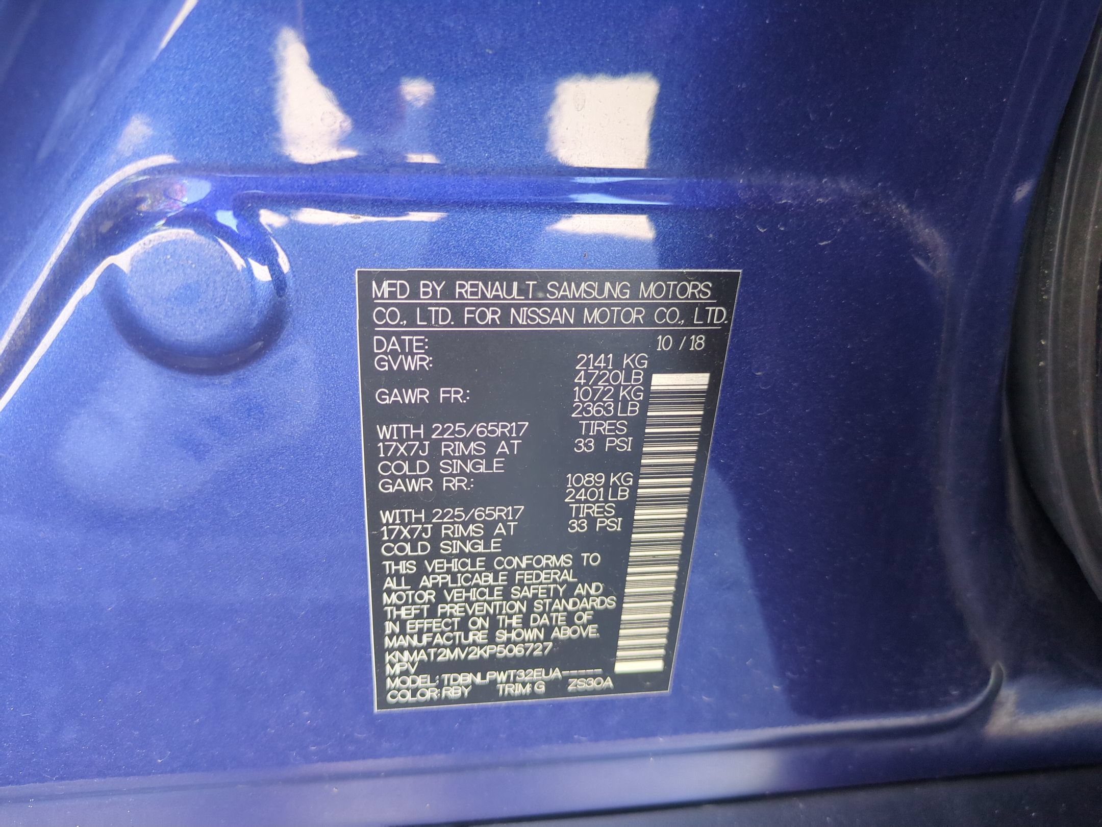Used 2019 Nissan Rogue S AWD/4WD image 34