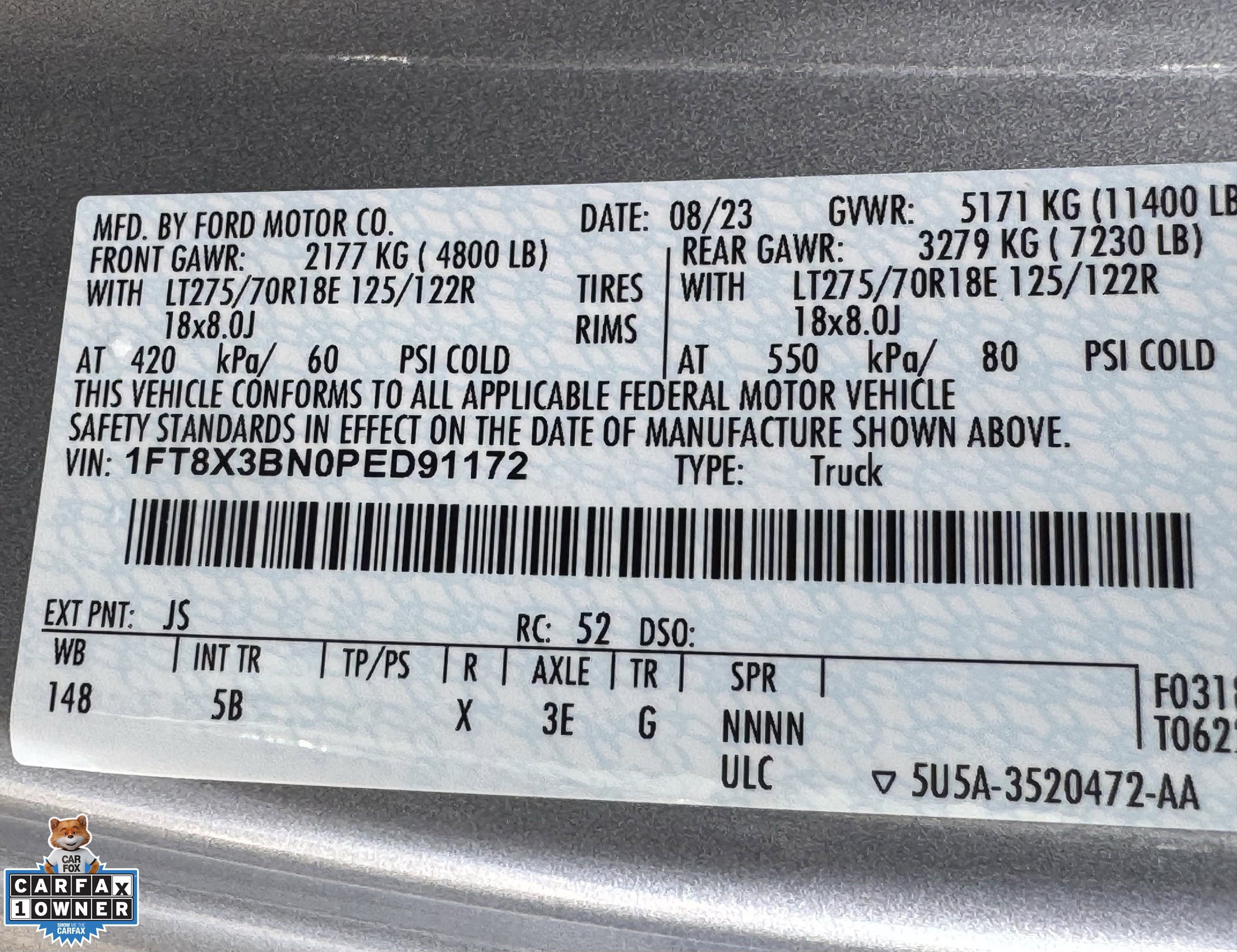 Certified 2023 Ford F350 Lariat w/ Tow Technology Package AWD/4WD image 35